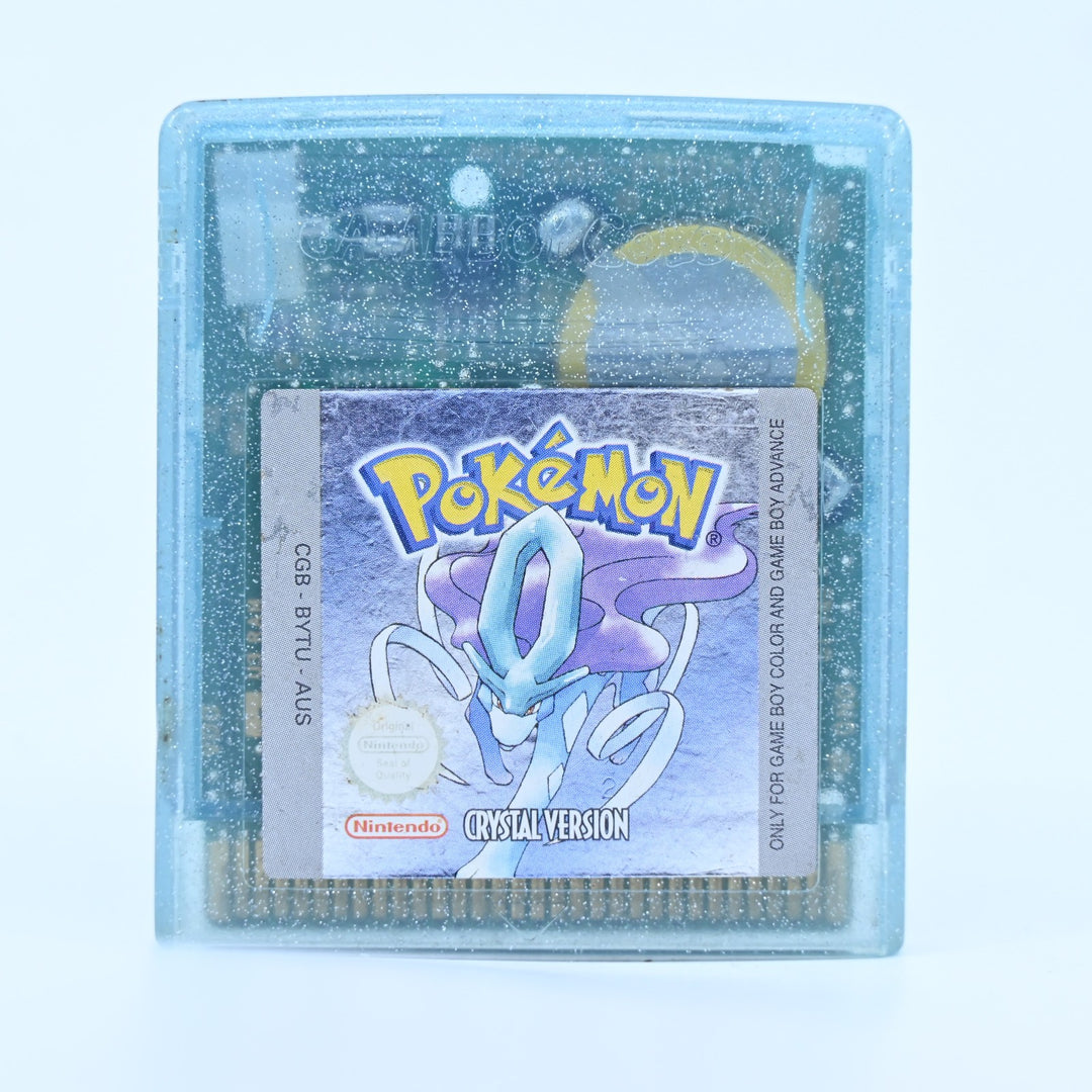 Pokemon Crystal Version - Nintendo Gameboy Color Game - PAL - NEW SAVE BATTERY!