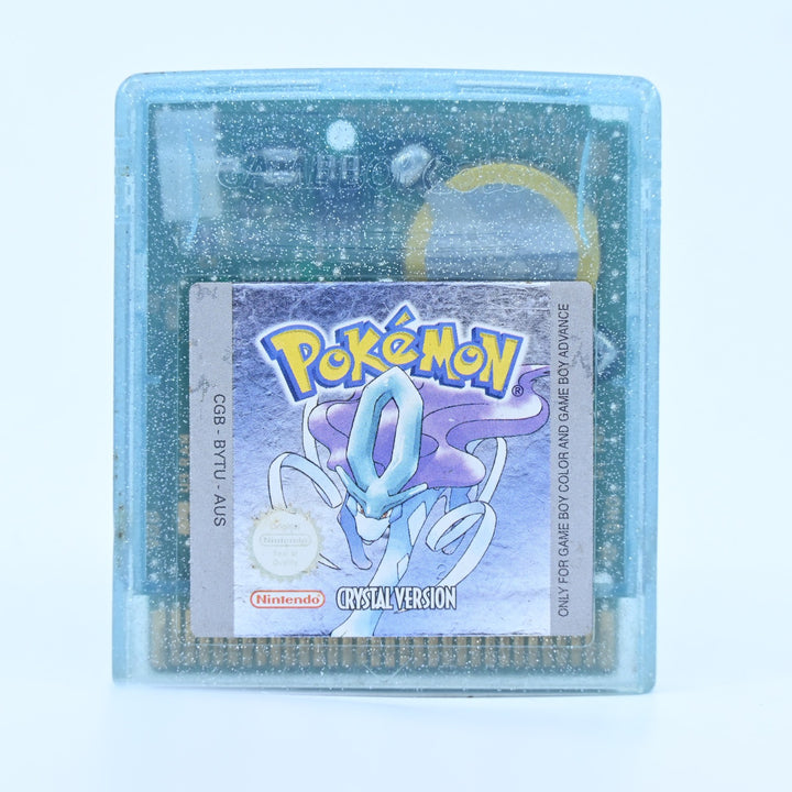 Pokemon Crystal Version - Nintendo Gameboy Color Game - PAL - NEW SAVE BATTERY!