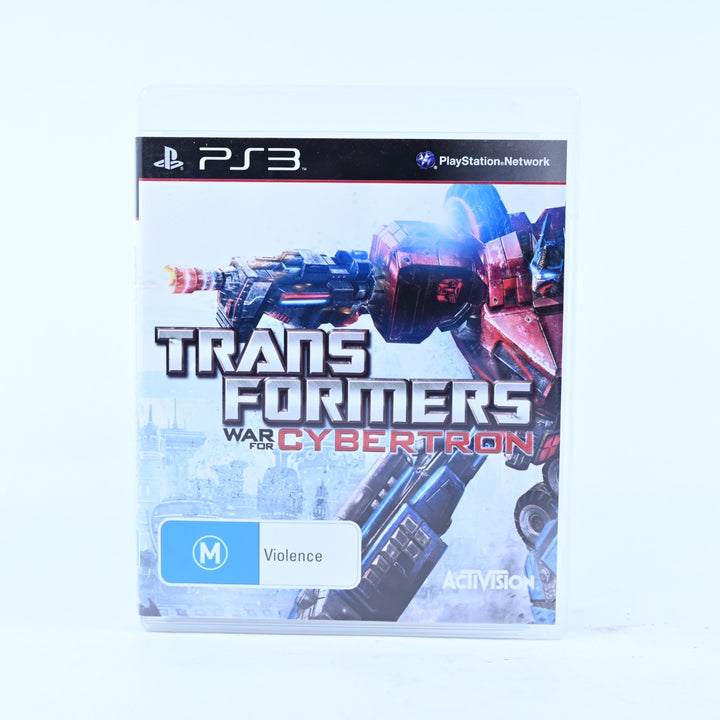 Transformers: War for Cybertron - Sony Playstation 3 / PS3 Game + Manual