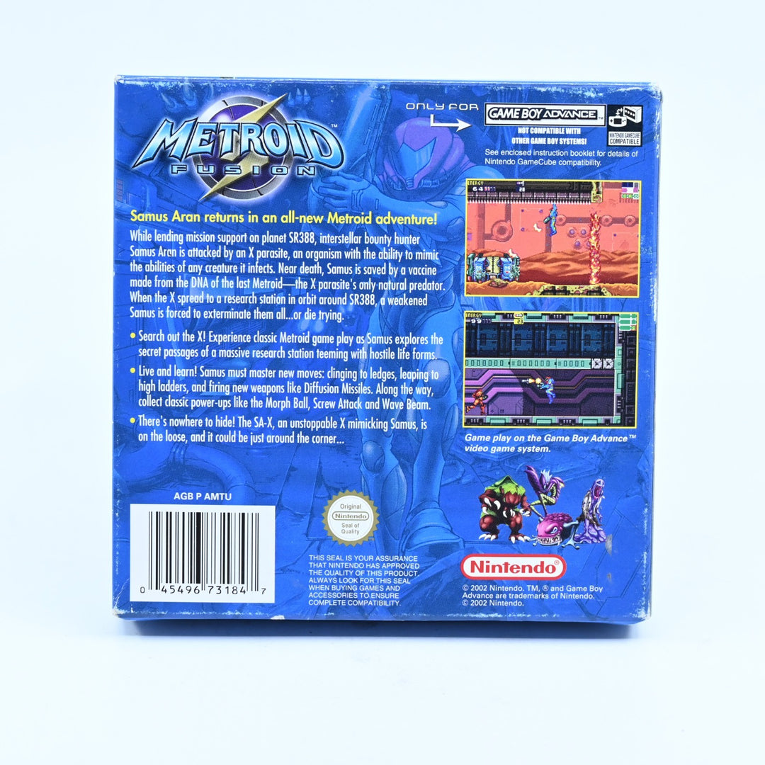 Metroid Fusion - Nintendo Gameboy Advance / GBA Boxed Game - PAL