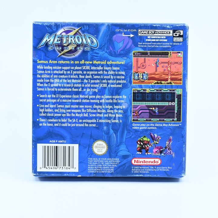 Metroid Fusion - Nintendo Gameboy Advance / GBA Boxed Game - PAL