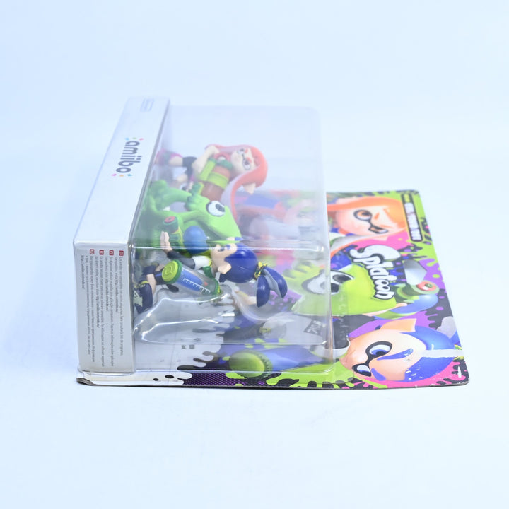 SEALED! Inkling Girl/Squid/Boy Amiibo Set - Splatoon - Toy - FREE POST!