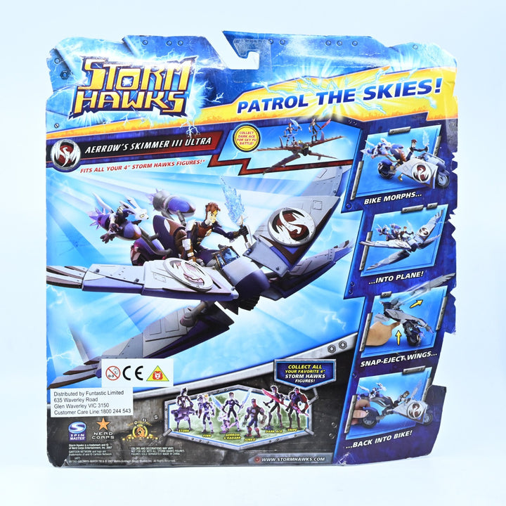 Aerrow's Skimmer III Ultra - Storm Hawks - Spin Master - Toy