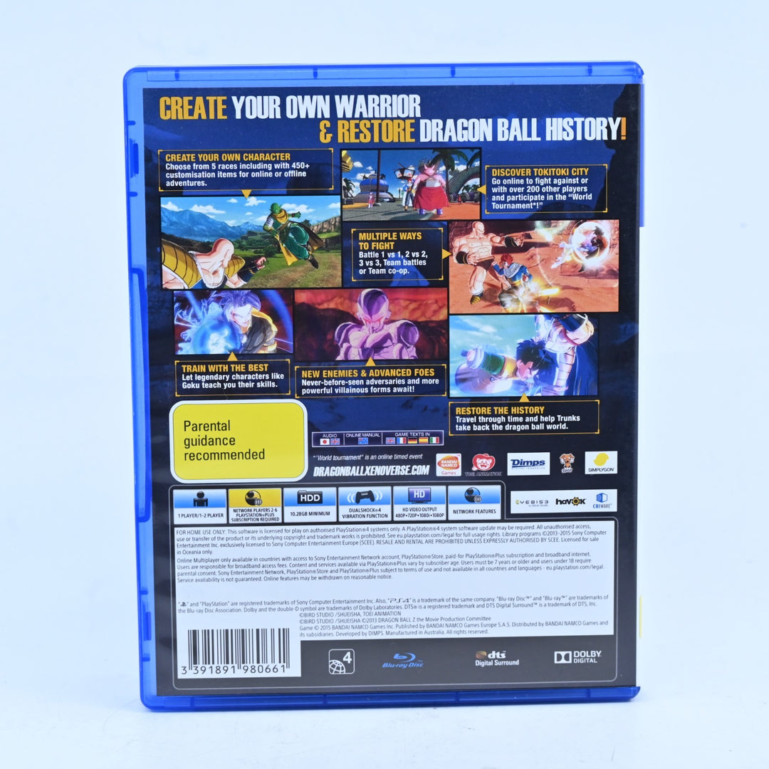 Dragonball Xenoverse XV - Sony Playstation 4 / PS4 Game - FREE POST!