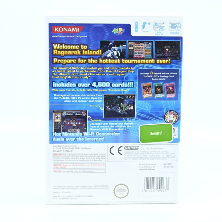 Yu-Gi-Oh! 5D's Master of the Cards - Nintendo Wii Game + Manual - PAL