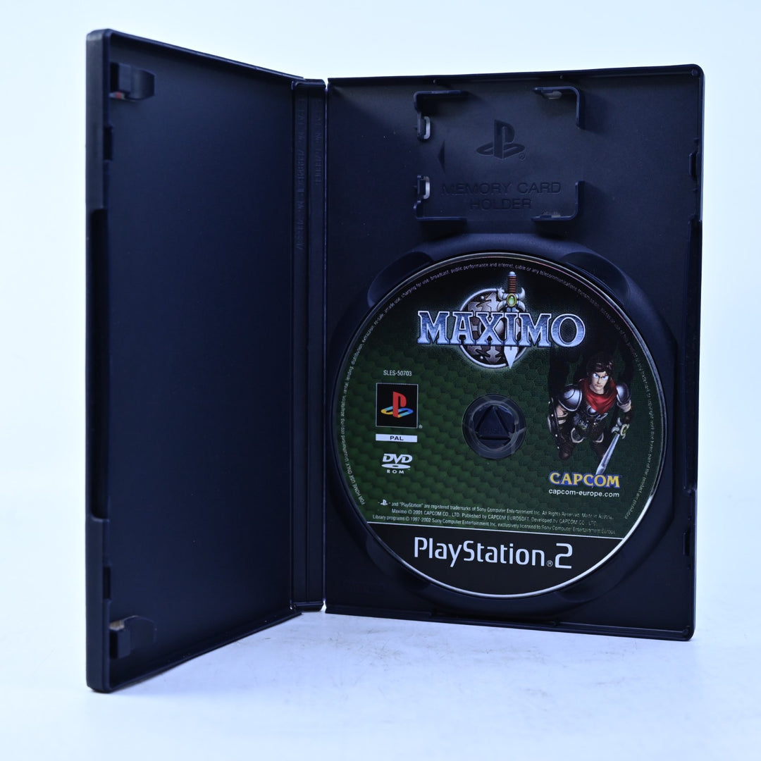 Maximo - Sony Playstation 2 / PS2 Game - No Manual - PAL - MINT DISC!
