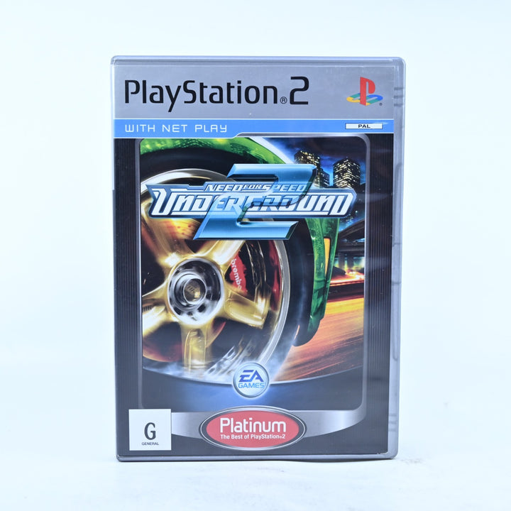 Need for Speed Underground 2 - Sony Playstation 2 / PS2 Game + Manual - PAL
