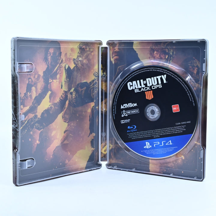Call of Duty: Black Ops 4 Pro Edition Steelbook - Sony Playstation 4 / PS4 Game