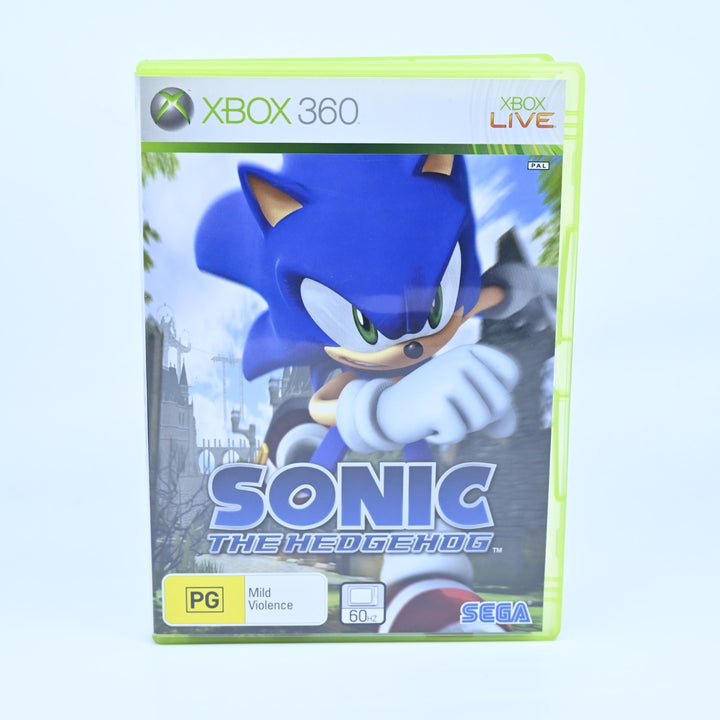 Sonic the Hedgehog - Xbox 360 Game + Manual - PAL - MINT DISC!