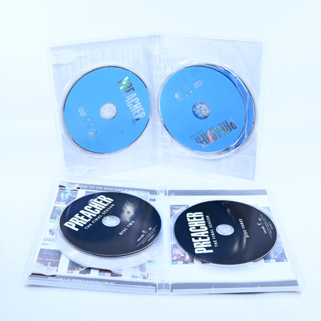 Preacher - Complete Seasons 1-4 - Regions 1 & 4 - DVD