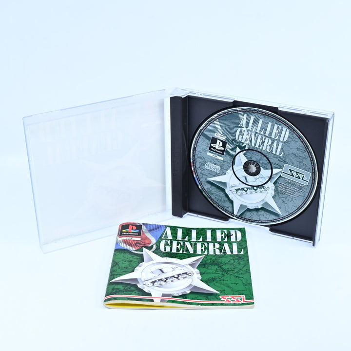 Allied General - Sony Playstation 1 / PS1 Game + Manual - PAL - MINT DISC!