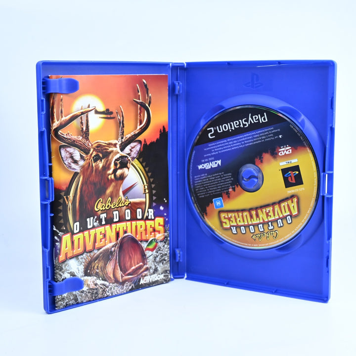 Cabela's Outdoor Adventures - Sony Playstation 2 / PS2 Game + Manual - PAL