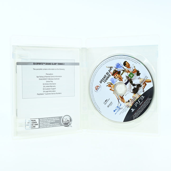 Grand Slam Tennis 2 - Sony Playstation 3 / PS3 Game + Manual - FREE POST