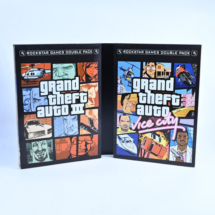 Grand Theft Auto Double Pack - Original Xbox Game + Manual - PAL - MINT DISC!