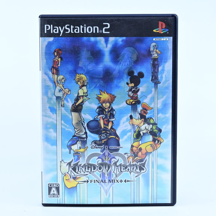 Kingdom Hearts II Final Mix + - Sony Playstation 2 / PS2 Game + Manual - NTSC-J