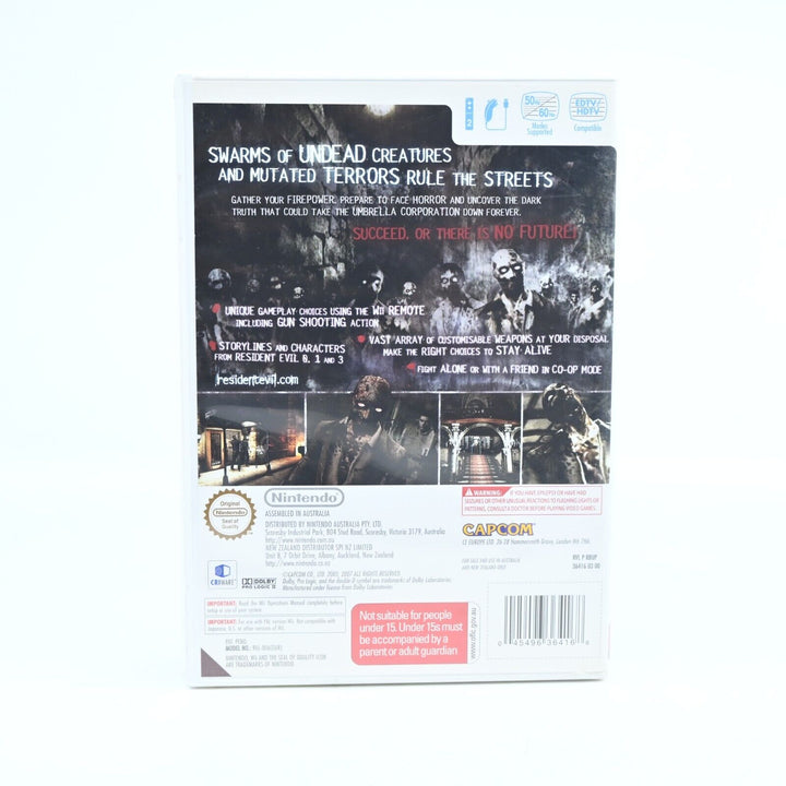 Resident Evil: The Umbrella Chronicles - Nintendo Wii Game + Manual - PAL