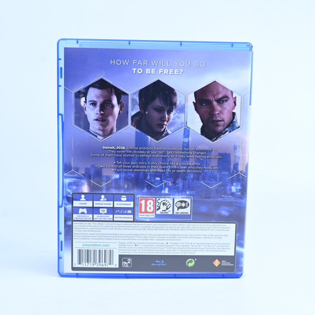 Detroit: Become Human - Sony Playstation 4 / PS4 Game - MINT DISC!