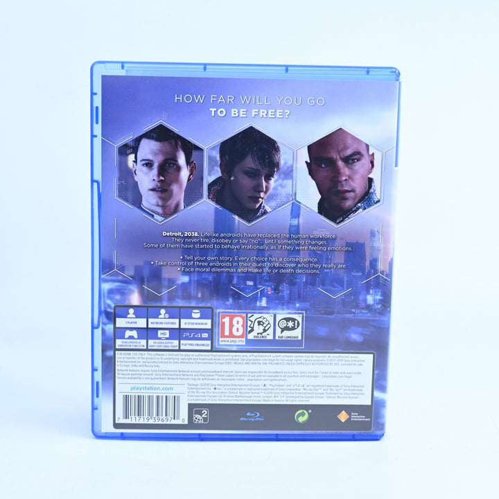 Detroit: Become Human - Sony Playstation 4 / PS4 Game - MINT DISC!