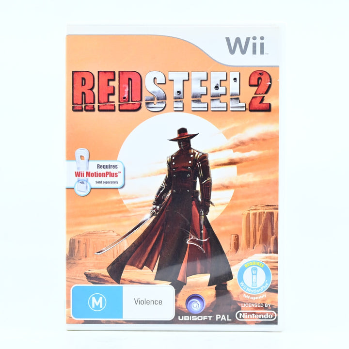 Red Steel 2 - motion plus ver. - Nintendo Wii Game + Manual - PAL - MINT DISC!