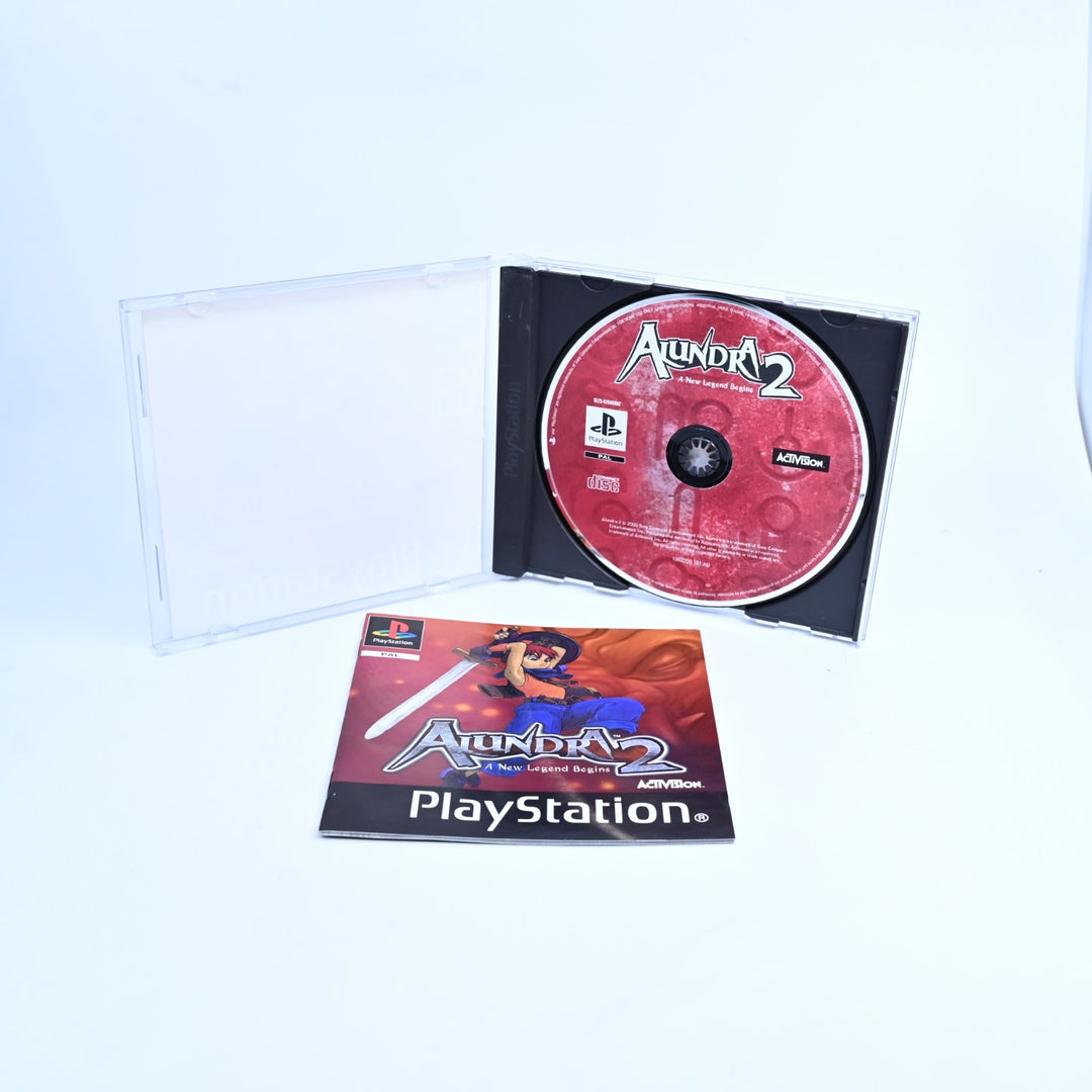 Alundra 2: A New Legend Begins - Sony Playstation 1 / PS1 Game + Manual - PAL