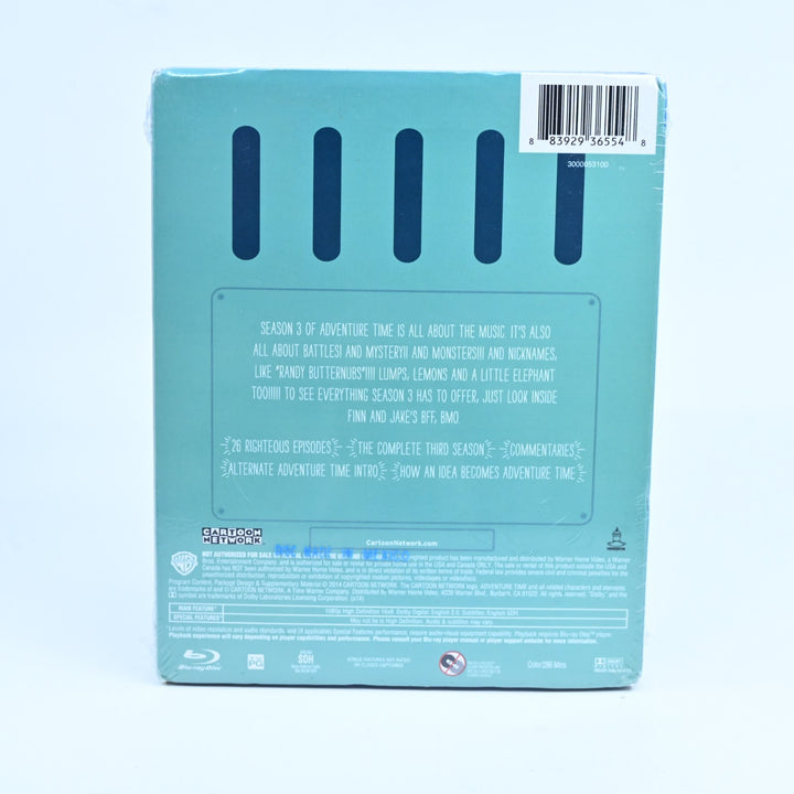 SEALED! Adventure Time Seasons 2-5 - Region A - Blu-ray