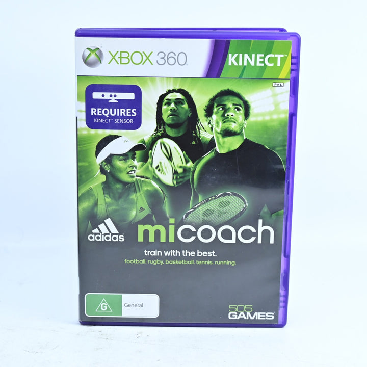 Adidas MiCoach - Xbox 360 Game + Manual - PAL
