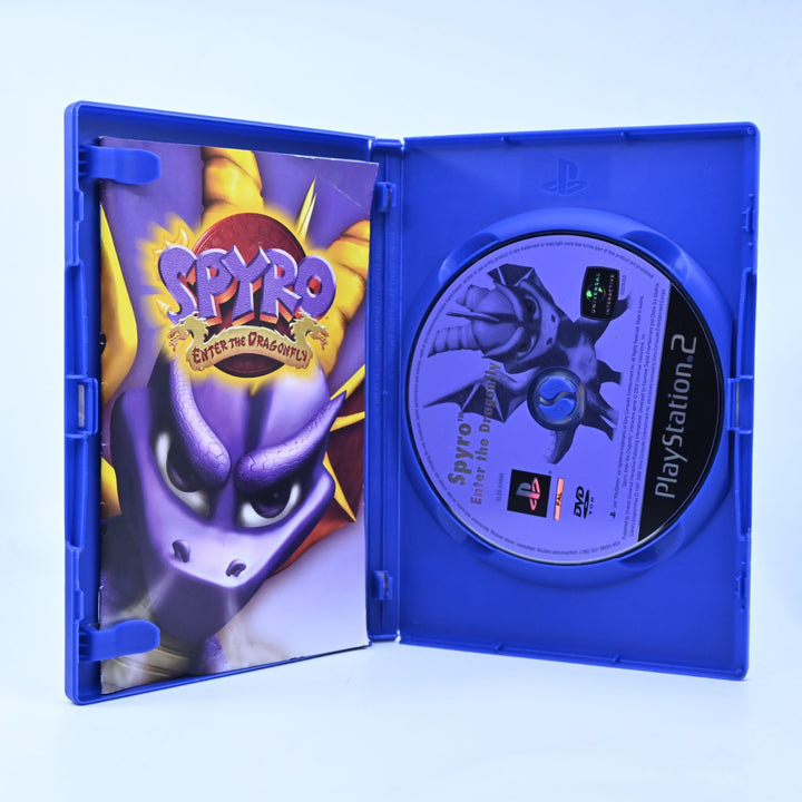 Spyro: Enter the Dragonfly - Sony Playstation 2 / PS2 Game + Manual - PAL