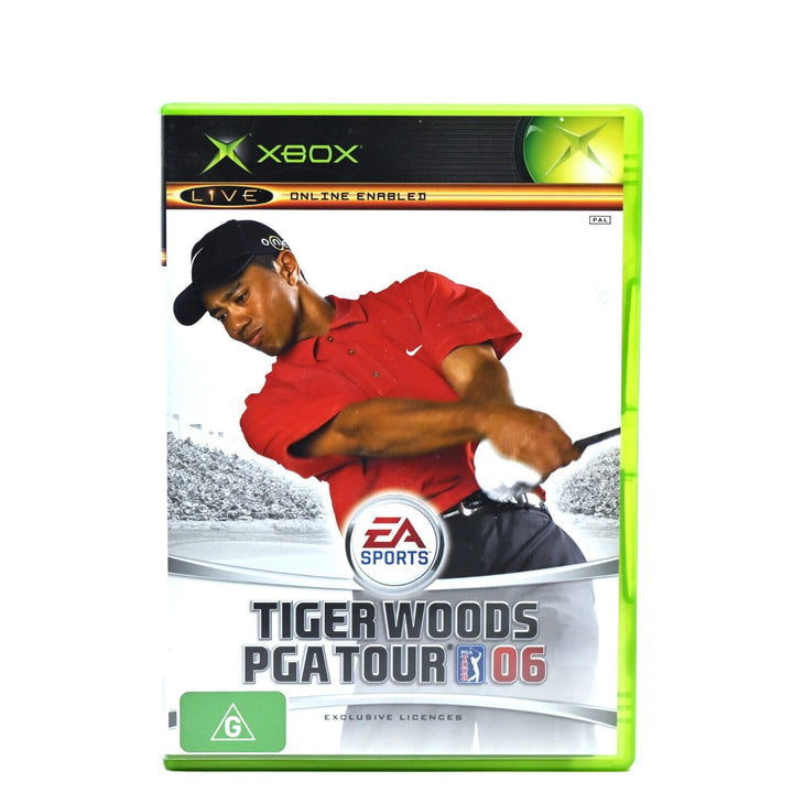 Tiger Woods PGA Tour 06 - Original Xbox Game + Manual - PAL - MINT DISC!