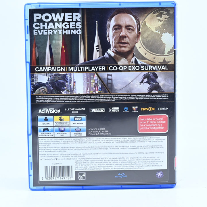Call of Duty: Advanced Warfare - Sony Playstation 4 / PS4 Game - FREE POST!