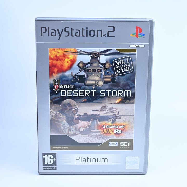 Conflict: Desert Storm - Sony Playstation 2 / PS2 Game + Manual - PAL MINT DISC