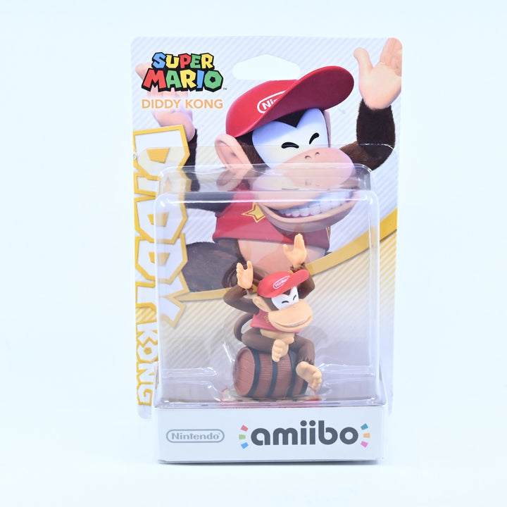 SEALED! - Diddy Kong Amiibo - Super Mario - Nintendo - Toy
