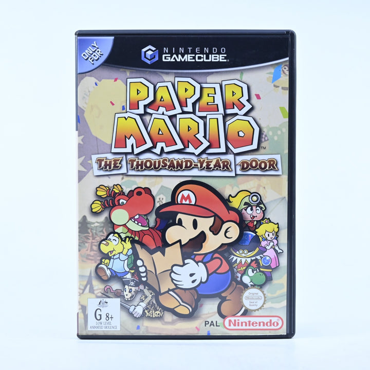 Paper Mario: The Thousand Year Door - Nintendo Gamecube Game + Manual - PAL