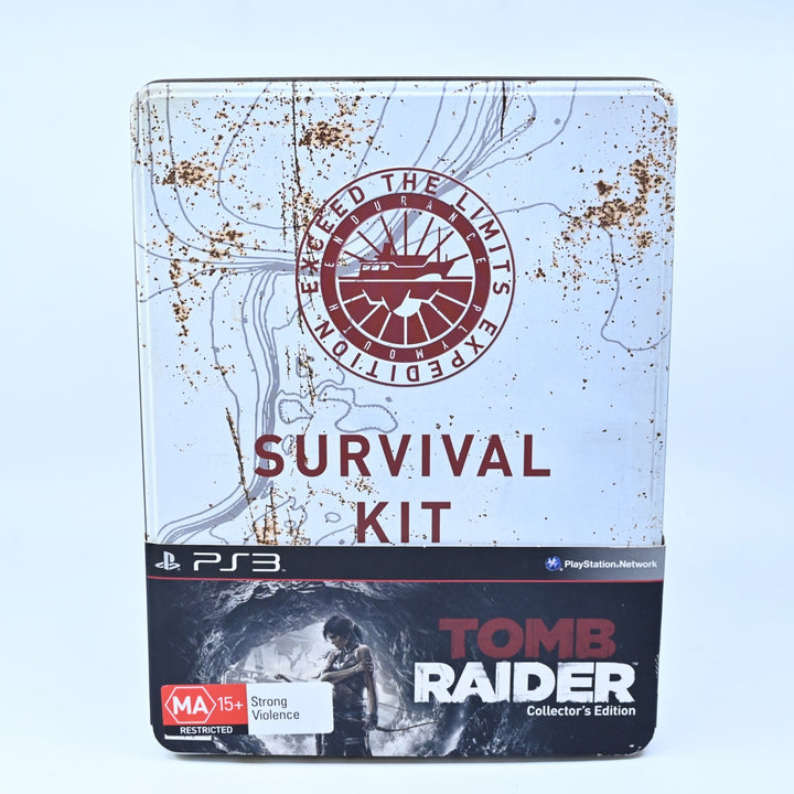Tomb Raider: Collector's Edition - Survival Kit - PS3 Game + Manual - FREE POST!
