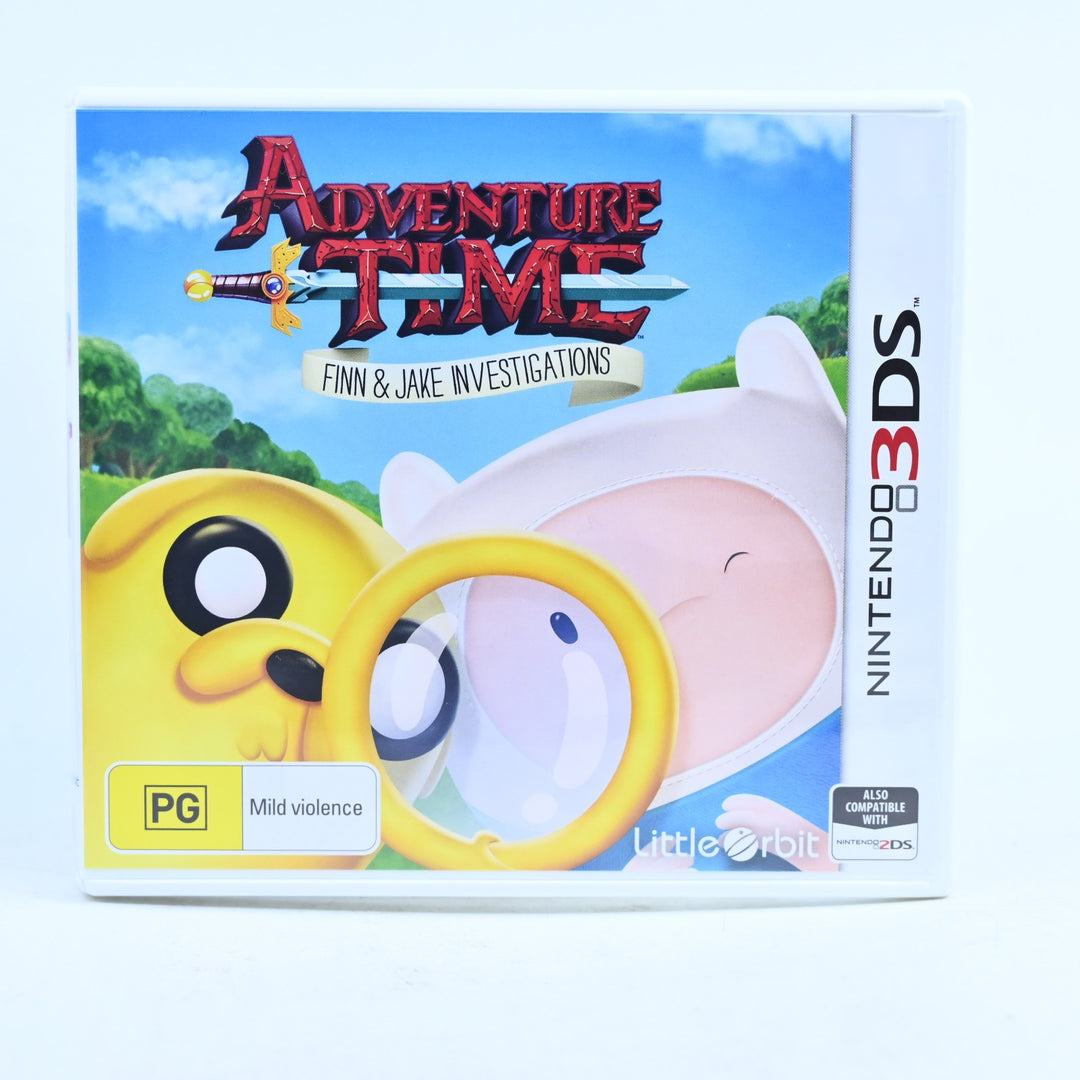 Adventure Time: Finn & Jake Investigations - Nintendo 3DS Game - PAL + Manual