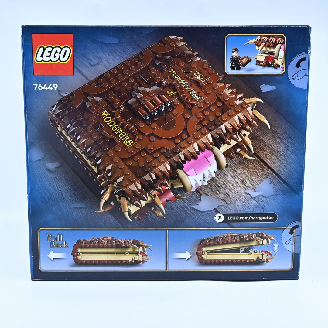 SEALED! LEGO 76449 Harry Potter - Chomping Monster Book of Monsters - Toy