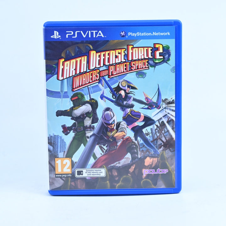 Earth Defense Force 2: Invaders From Planet Space - Sony PS Vita Game