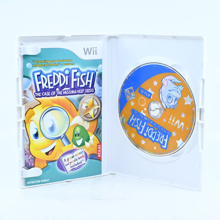 Freddi Fish: The Case of the Missing Kelp Seeds - Nintendo Wii Game + Manual