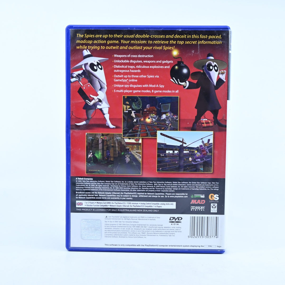 Spy vs. Spy - Sony Playstation 2 / PS2 Game + Manual - PAL - MINT DISC!