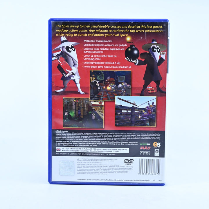 Spy vs. Spy - Sony Playstation 2 / PS2 Game + Manual - PAL - MINT DISC!