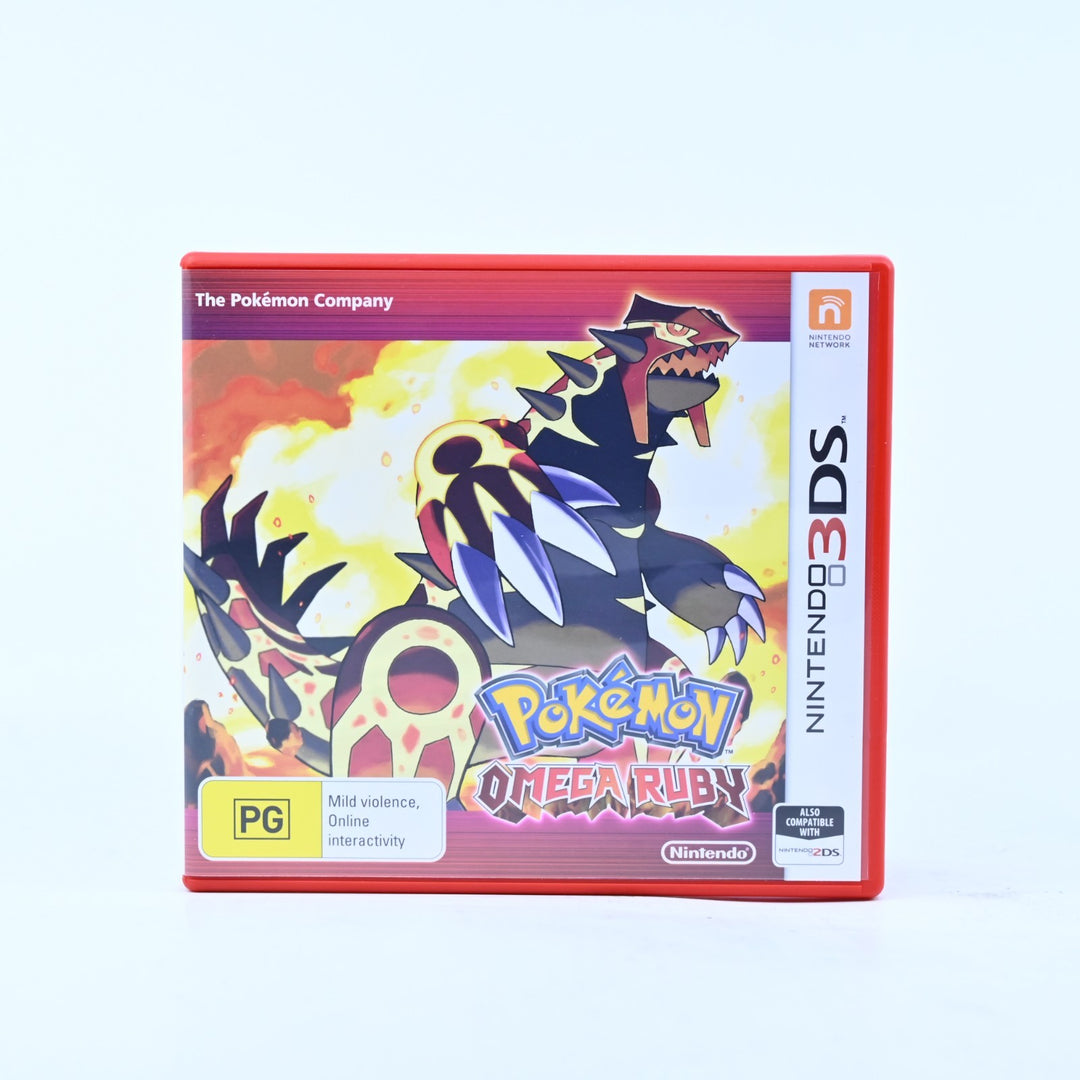 Pokemon Omega Ruby - Nintendo 3DS Game - PAL + Manual - FREE POST!