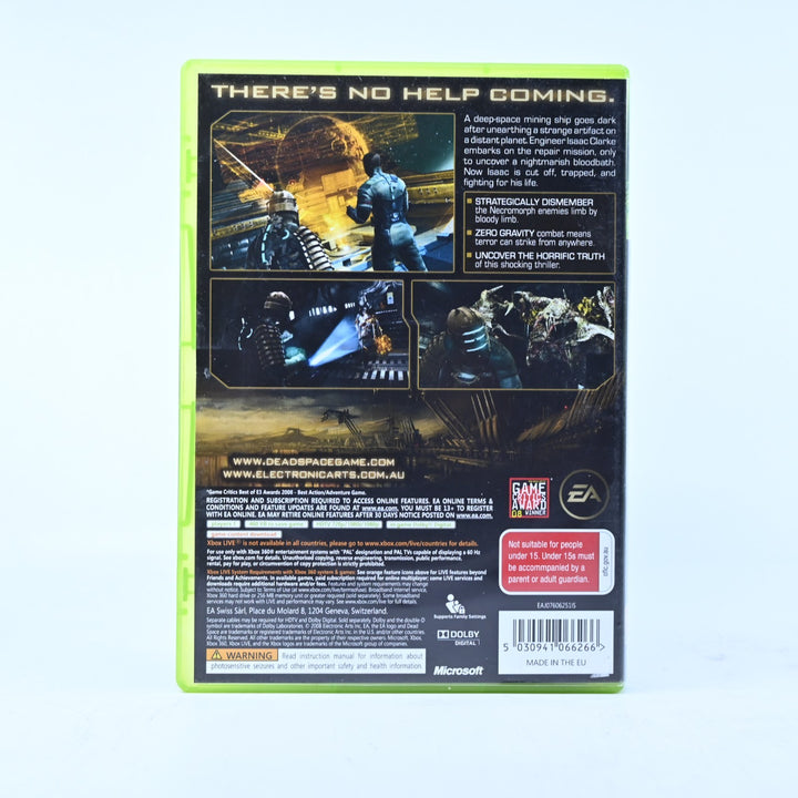 Dead Space - Xbox 360 Game + Manual - PAL - MINT DISC!