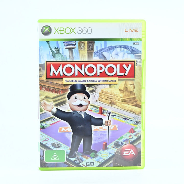 Monopoly - Xbox 360 Game + Manual - PAL - MINT DISC!