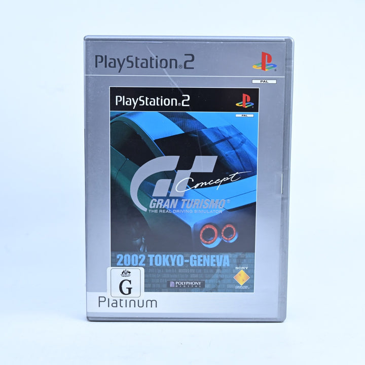 Gran Turismo Concept 2002 Tokyo-Geneva - PS2 Game + Manual - PAL