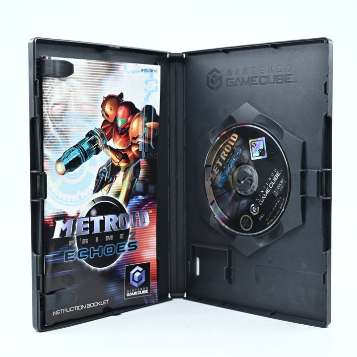 Metroid Prime 2 Echoes - Nintendo Gamecube Game + Manual - PAL - FREE POST!