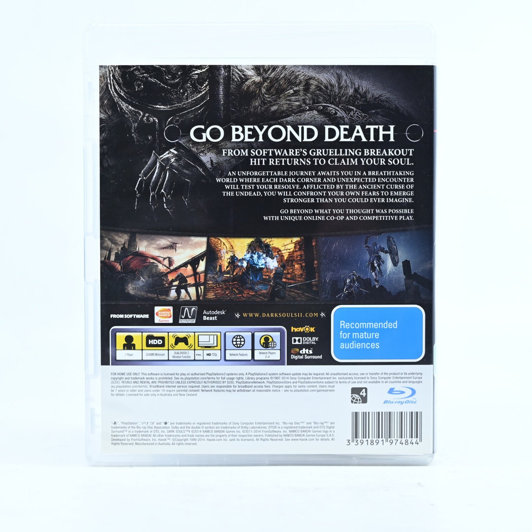 Dark Souls II 2 - Sony Playstation 3 / PS3 Game + Manual - FREE POST!