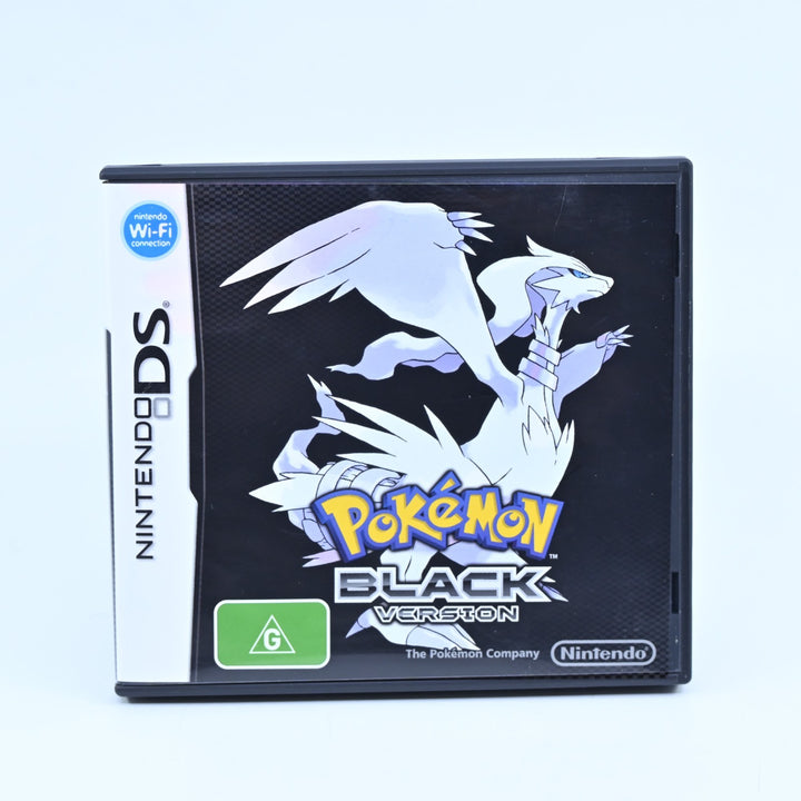 Pokemon Black - Nintendo DS Game - AUS PAL + Manual - FREE POST!