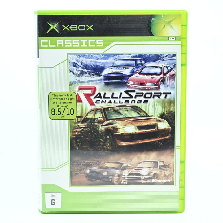 RalliSport Ralli Sport Challenge - Original Xbox Game + Manual - PAL - MINT DISC