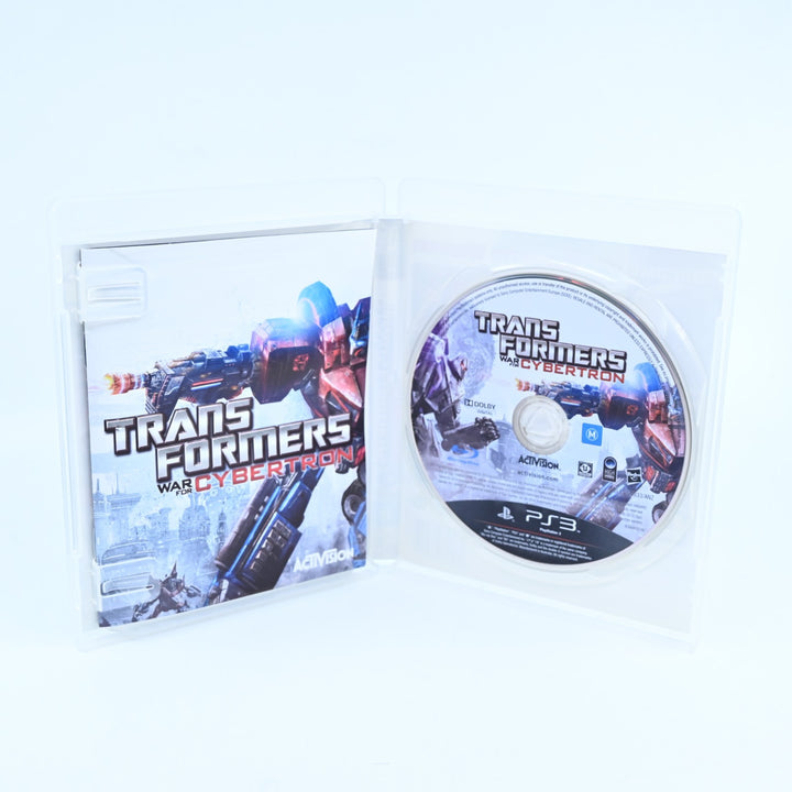 Transformers: War for Cybertron - Sony Playstation 3 / PS3 Game + Manual