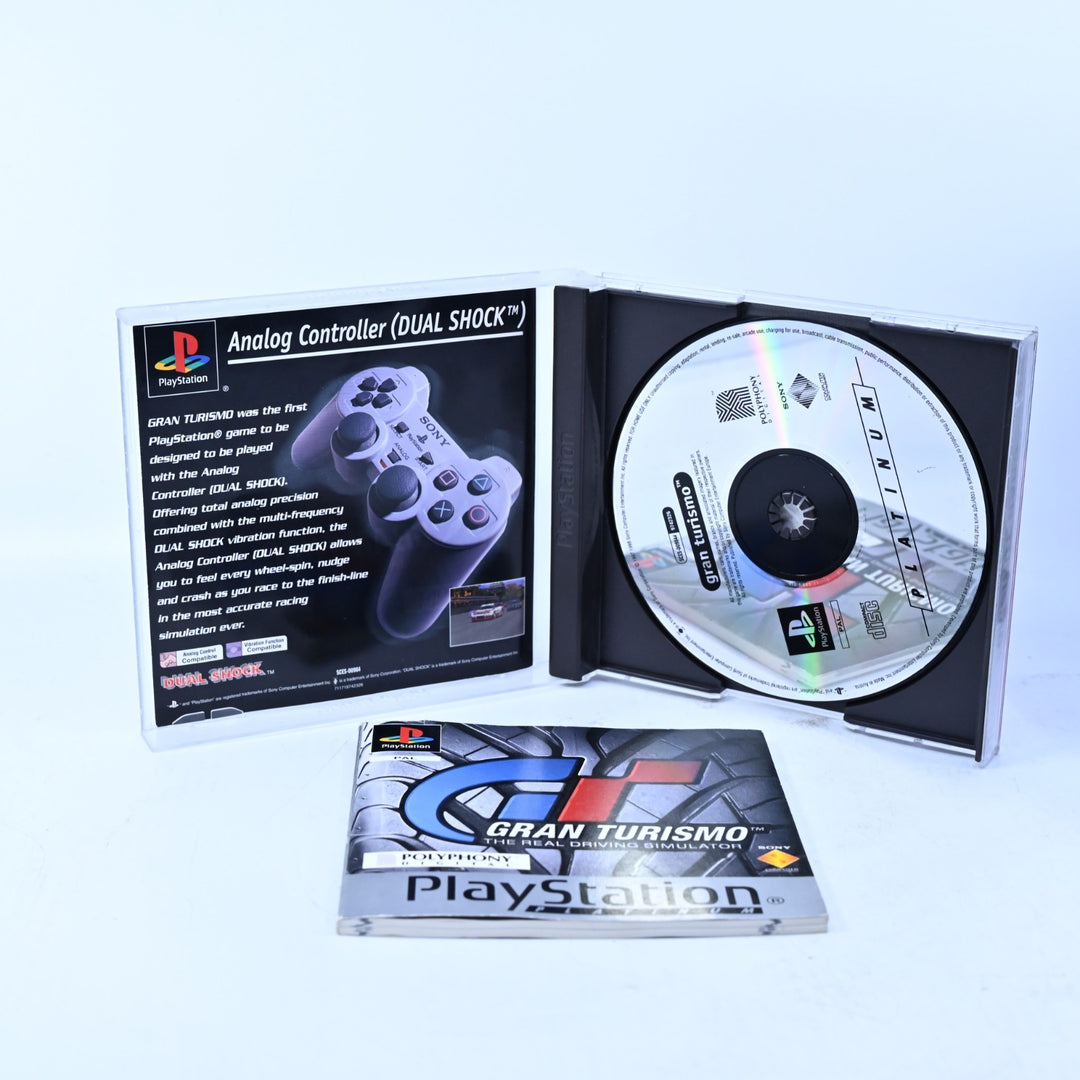 Gran Turismo - Sony Playstation 1 / PS1 Game + Manual - PAL - MINT DISC!