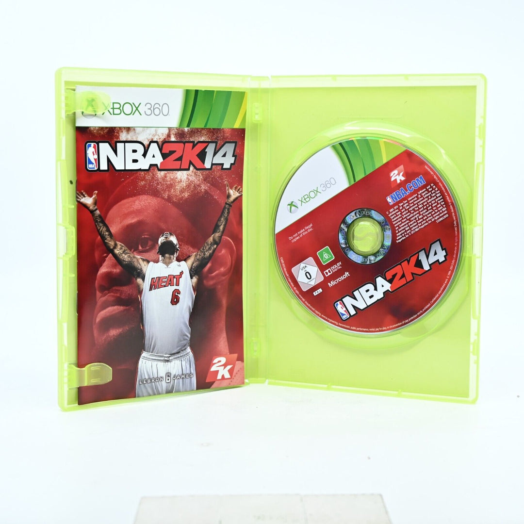 NBA 2K14 - Xbox 360 Game + Manual - PAL - MINT DISC!